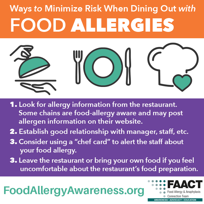 Tips for Dining Out with Food Allergies